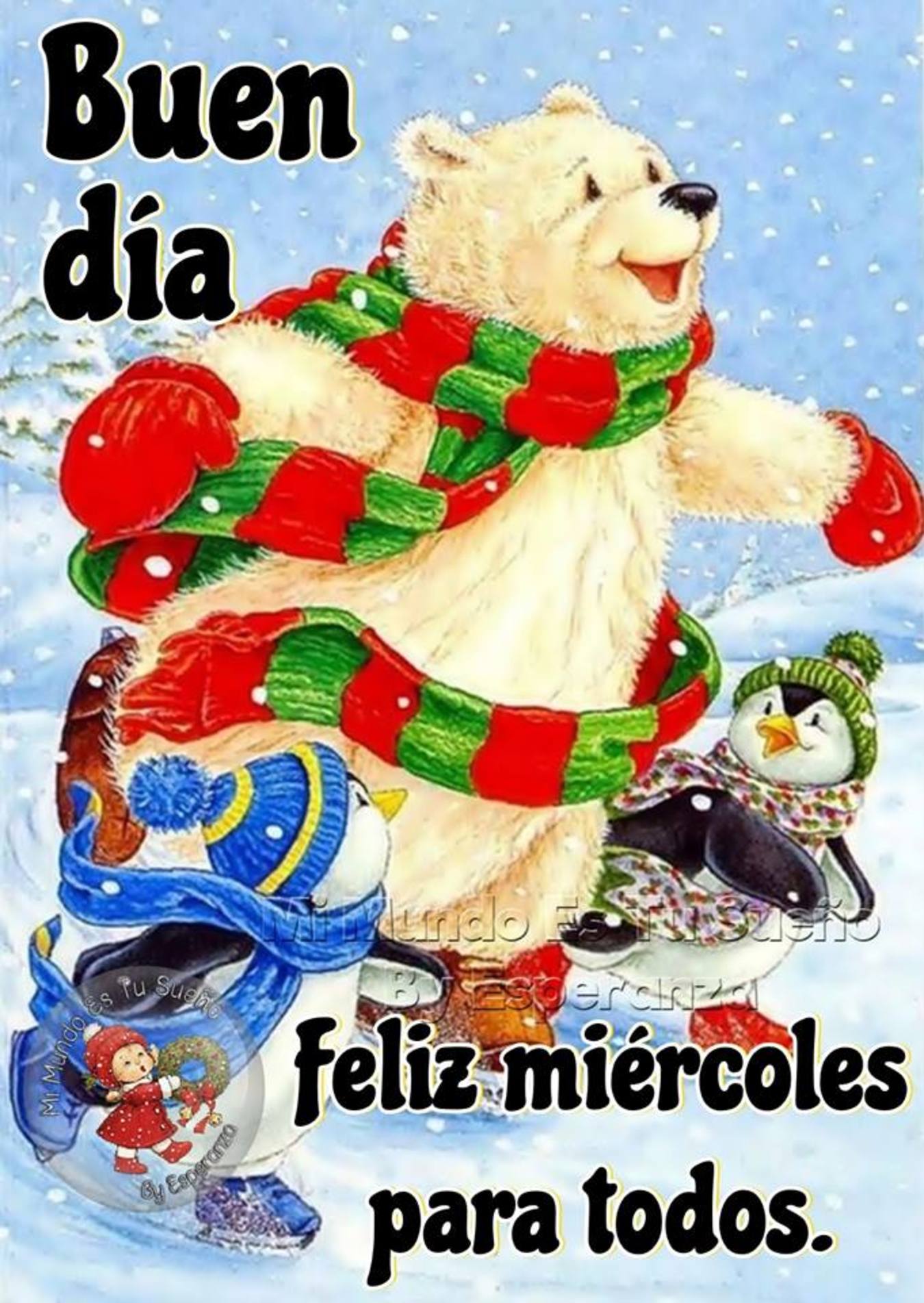 Buen Día Feliz Miércoles Navidad 187