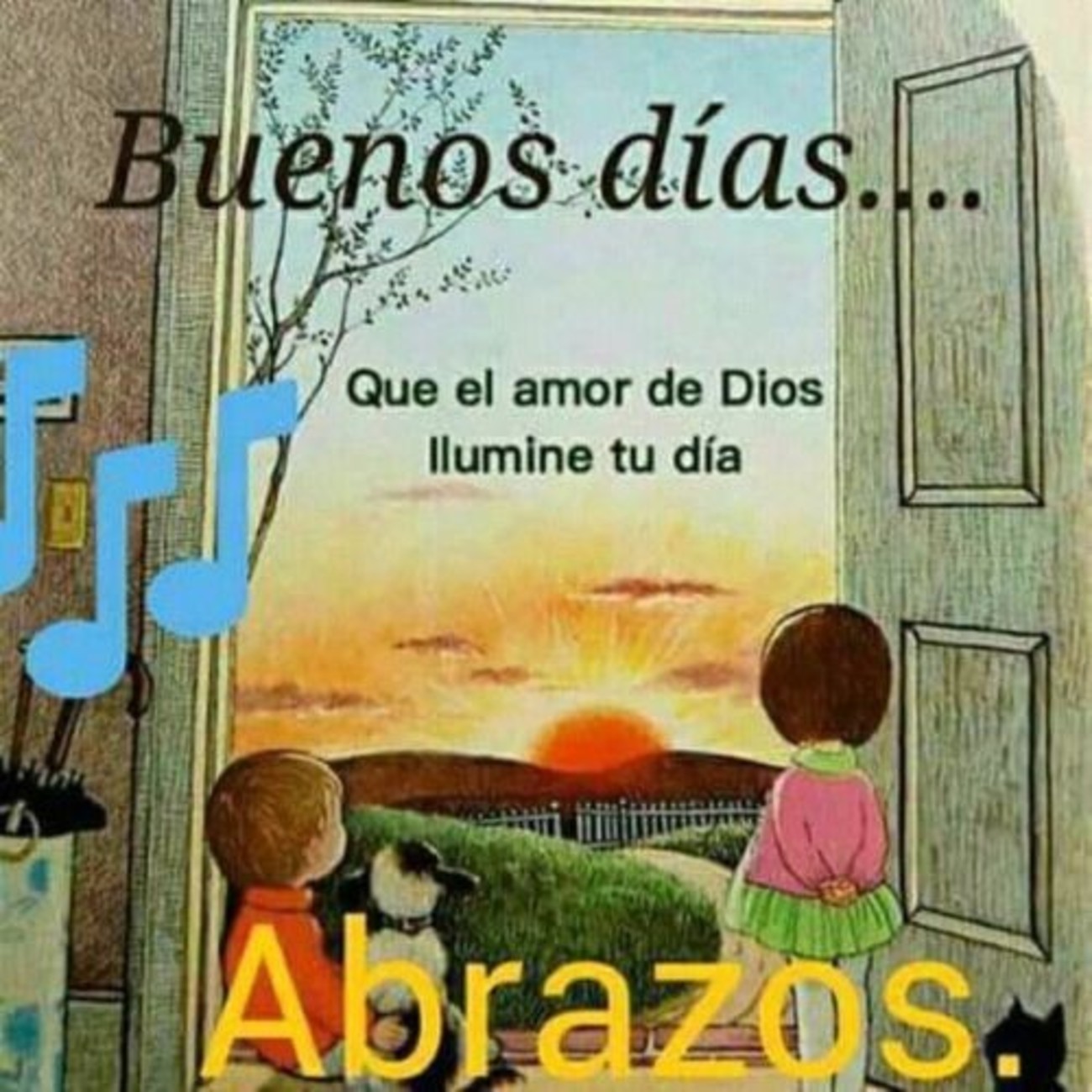 Buenos Días abrazos 77