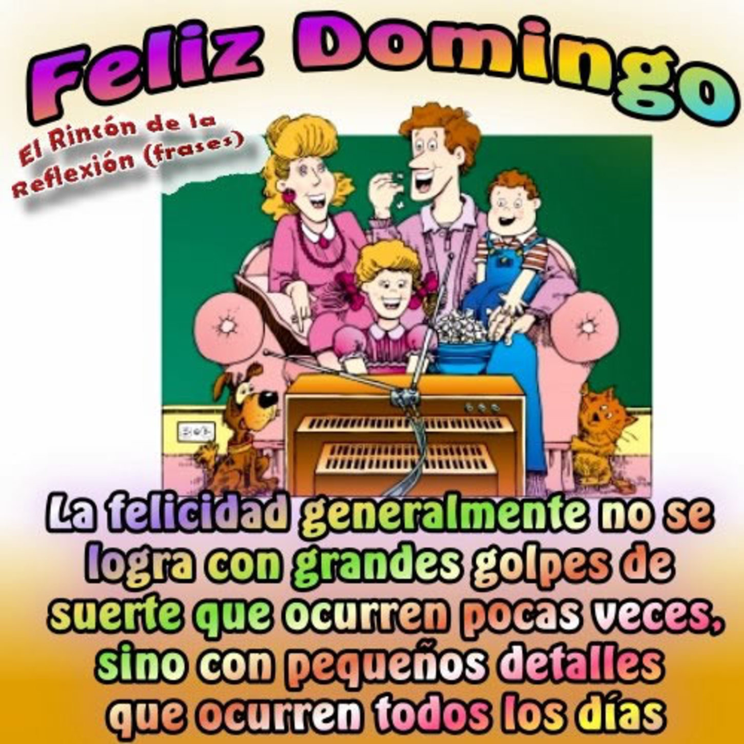 Feliz Domingo tarjetas para compartir 181