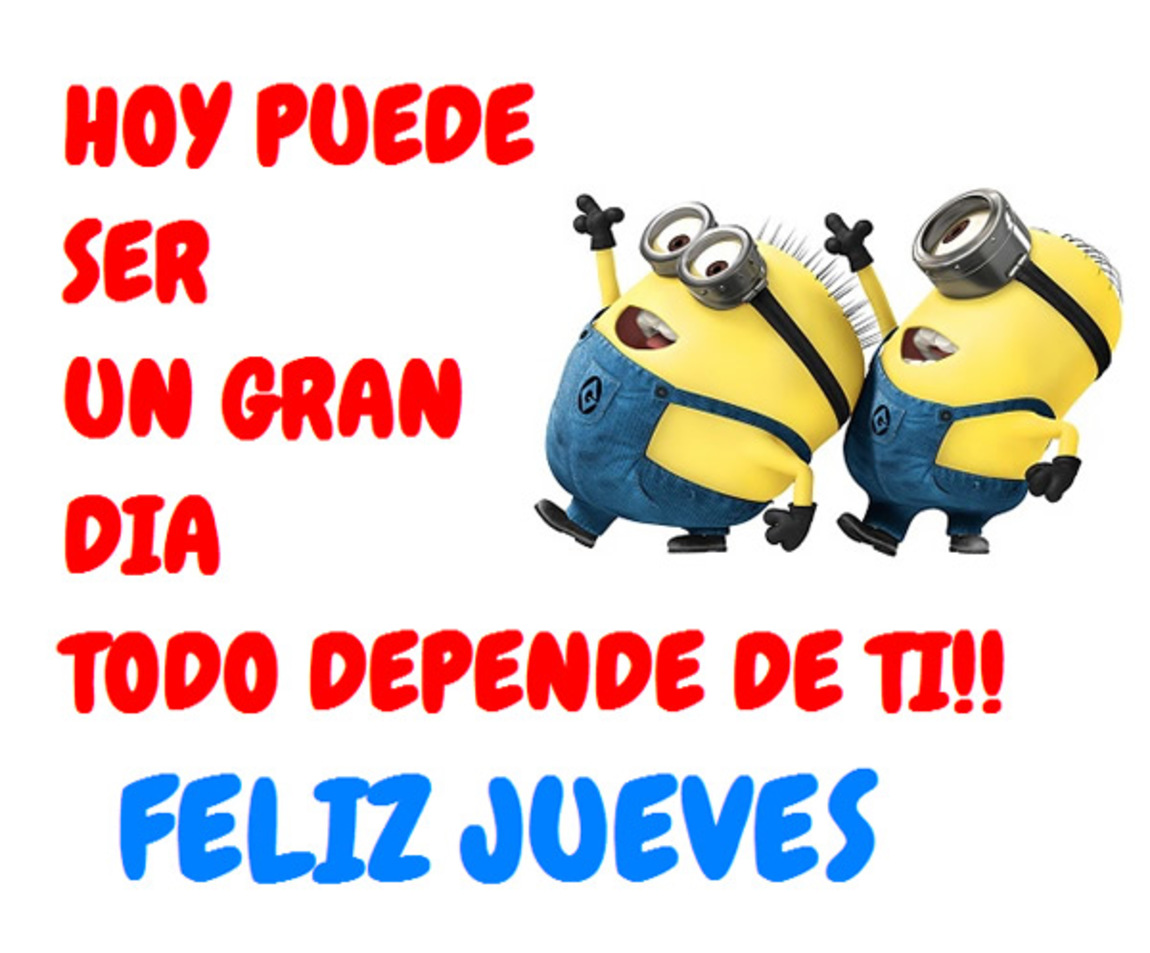 Feliz Jueves Minions 