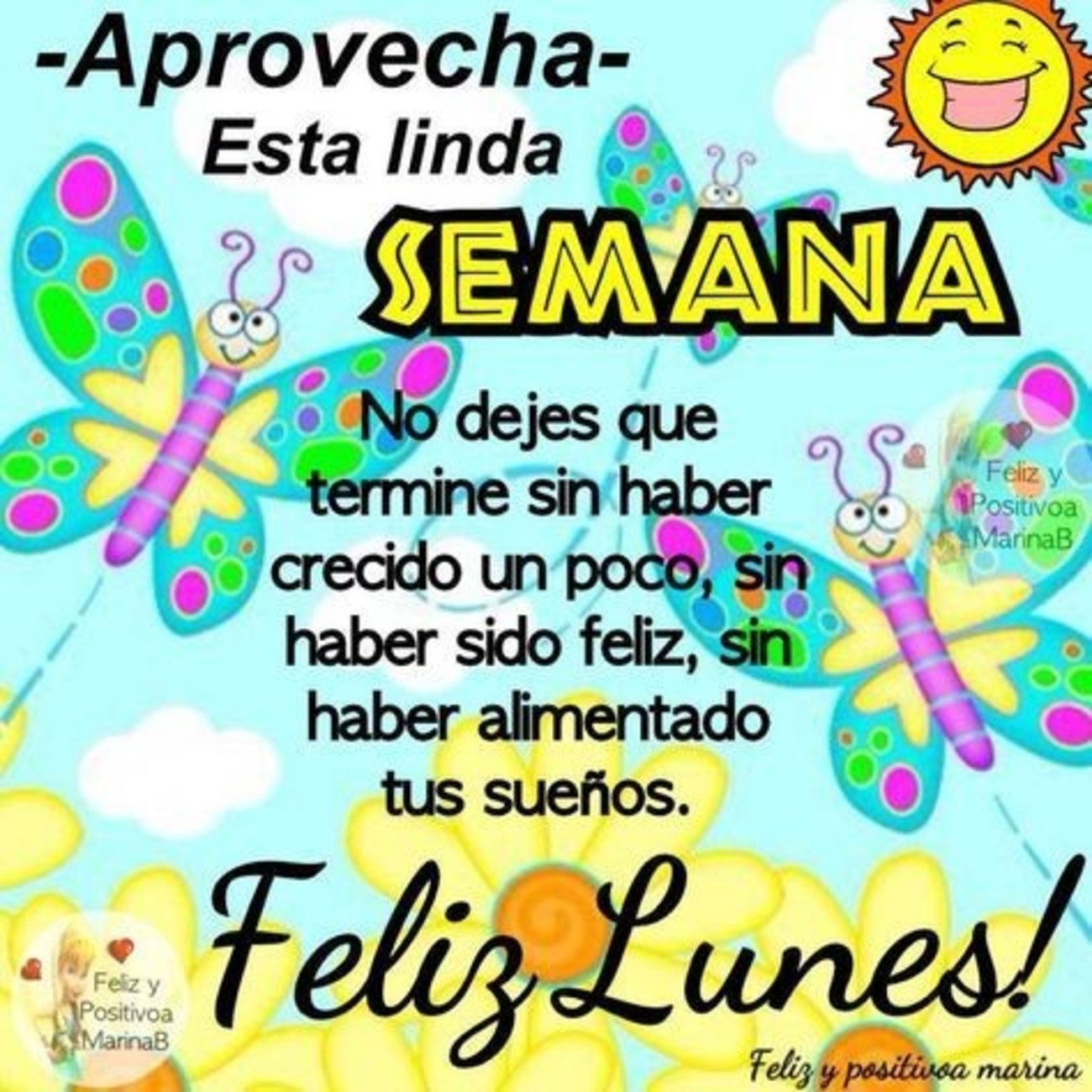 Feliz Lunes feliz inicio de semana - BonitasImagenes.net