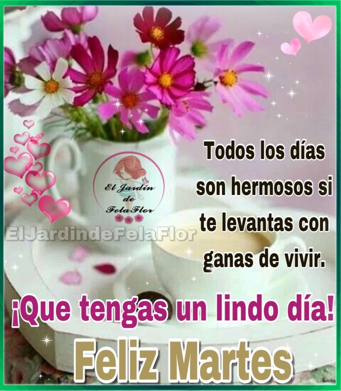 Feliz Martes Buenos Días Pinterest 