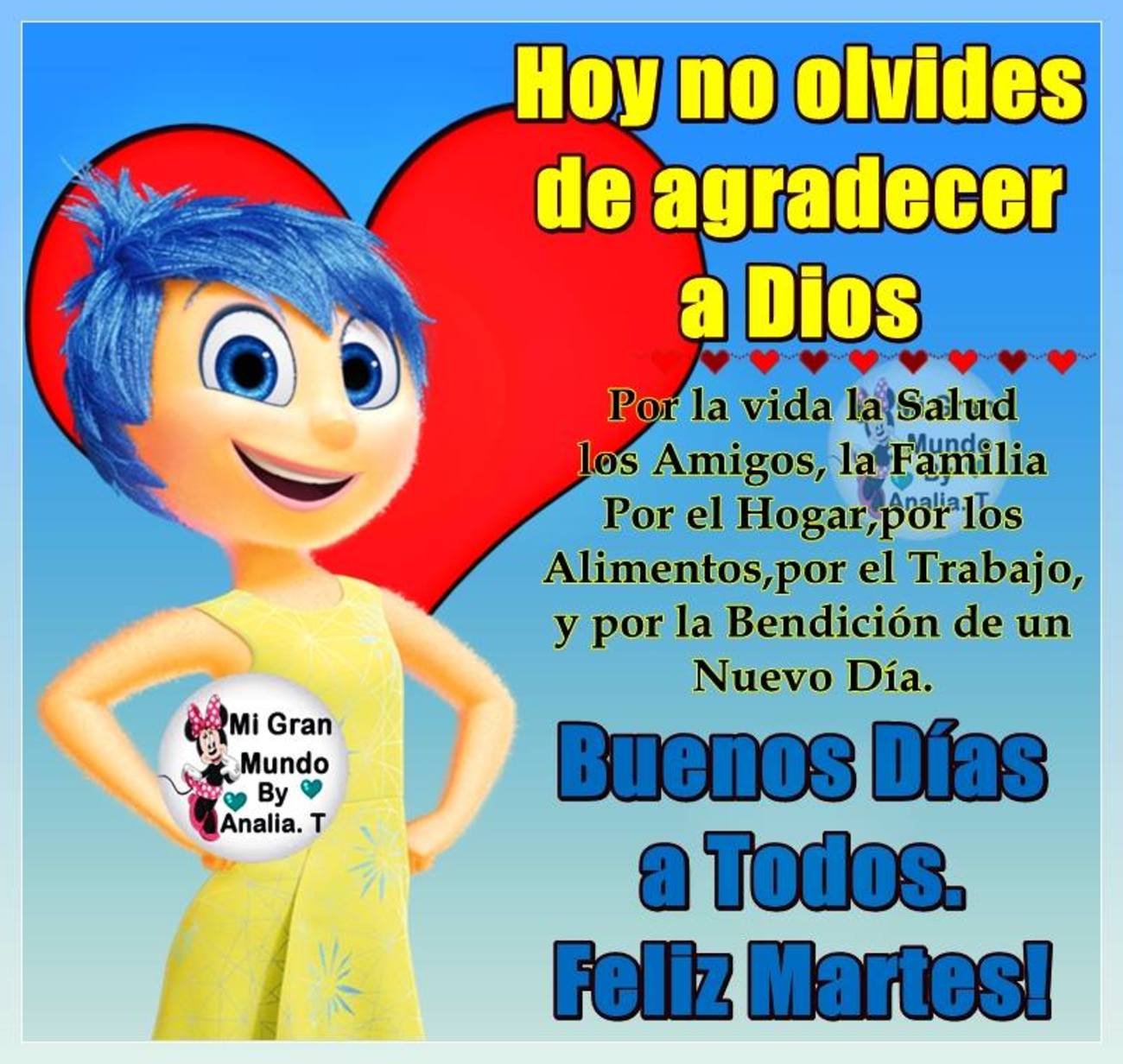 Feliz Martes grupo 7