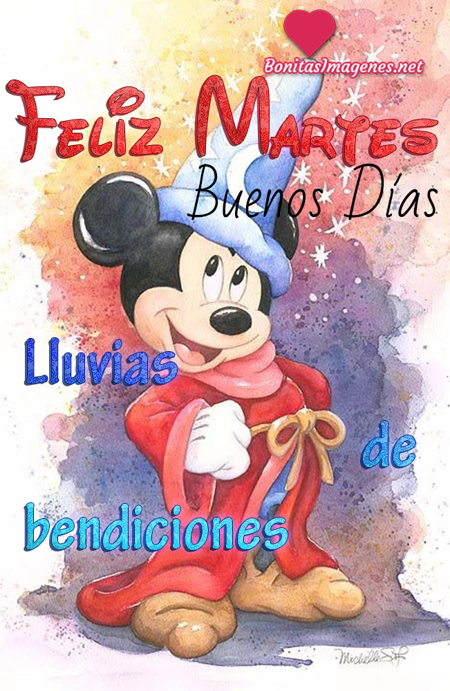 Feliz Martes lluvias de bendiciones