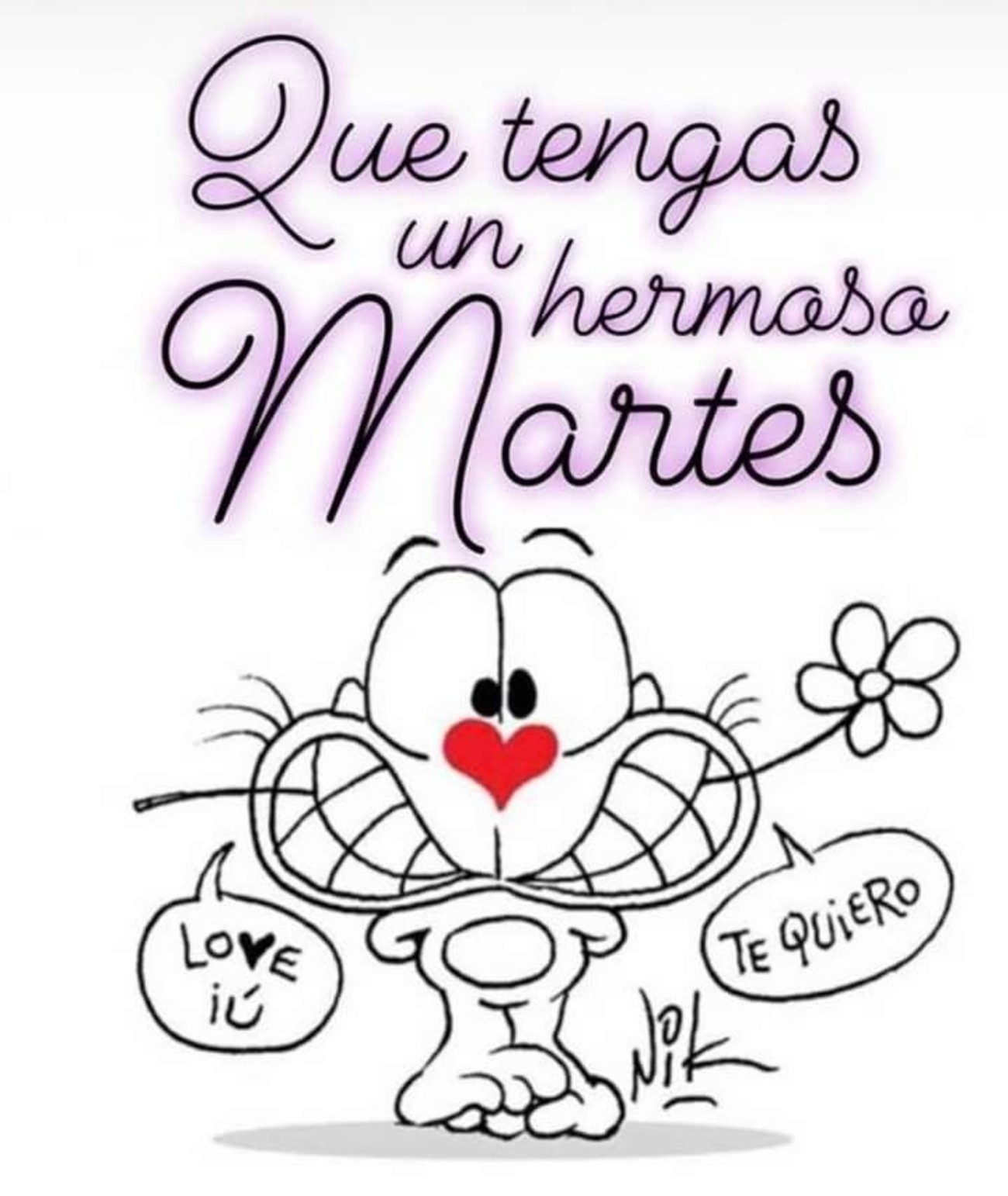 Feliz Martes mi amor - BonitasImagenes.net.