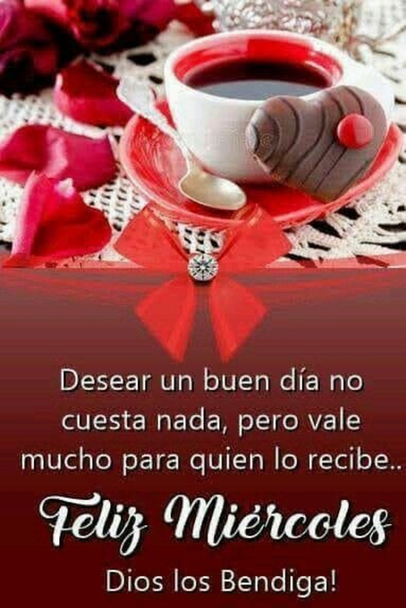 Feliz Miércoles imágenes y postales - BonitasImagenes.net