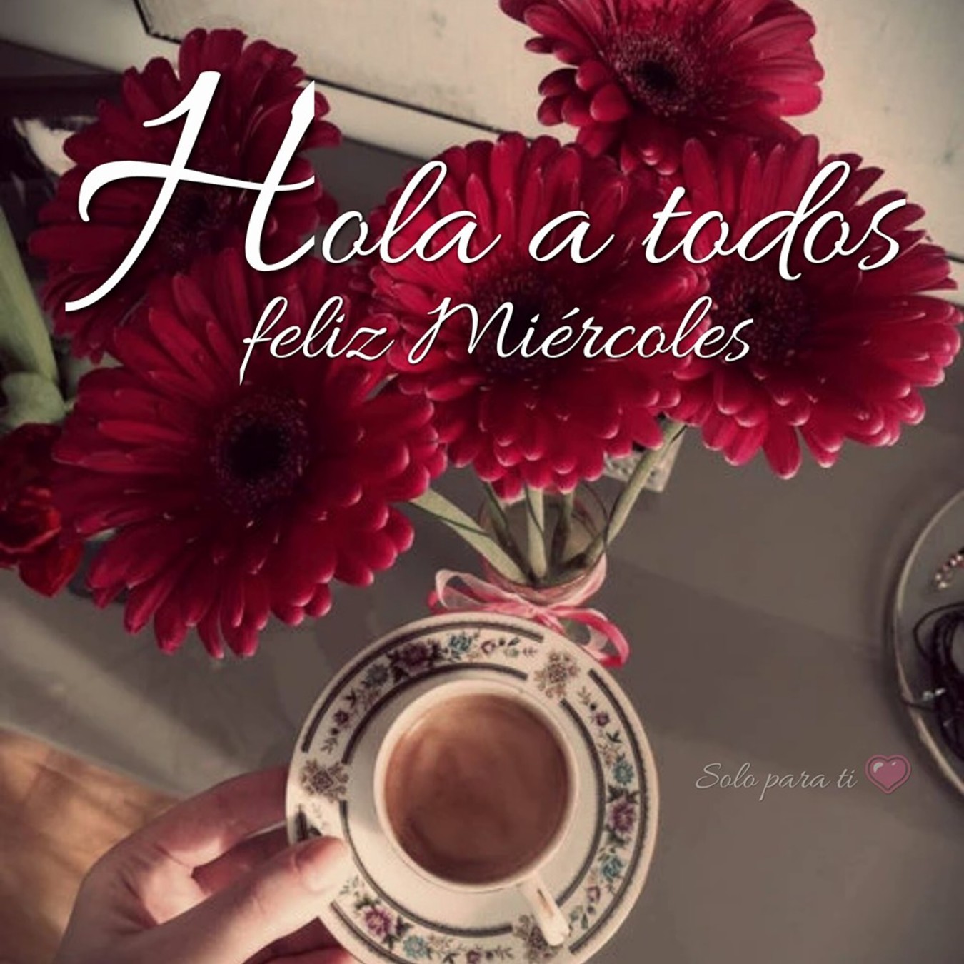 Feliz Miércoles con café imágenes lindas 165