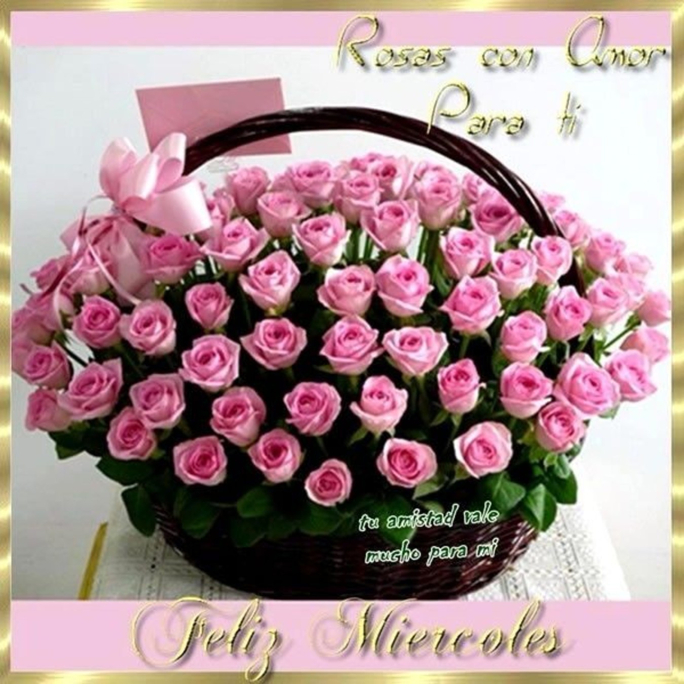 Feliz Miércoles con rosas 269