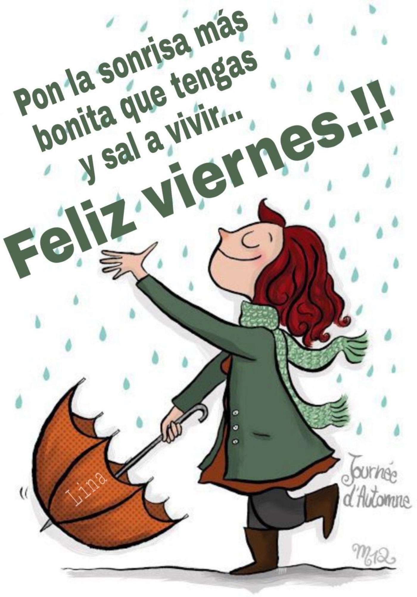 Feliz Viernes con lluvia 36