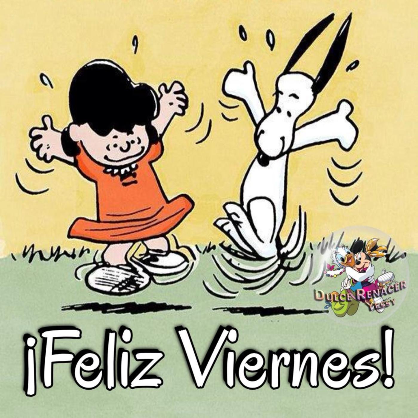 Feliz Viernes imágenes con Snoopy 75 - BonitasImagenes.net