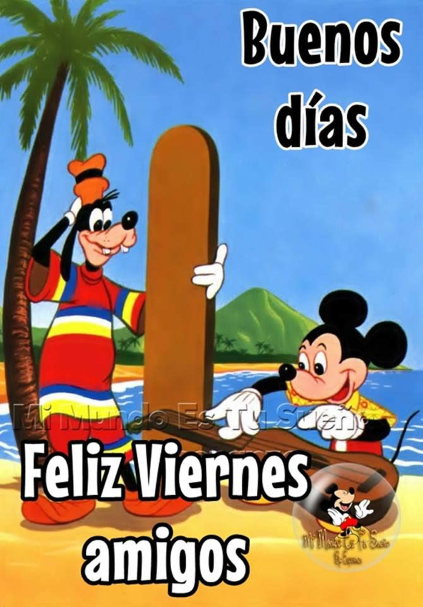 Feliz Viernes imágenes Disney 4