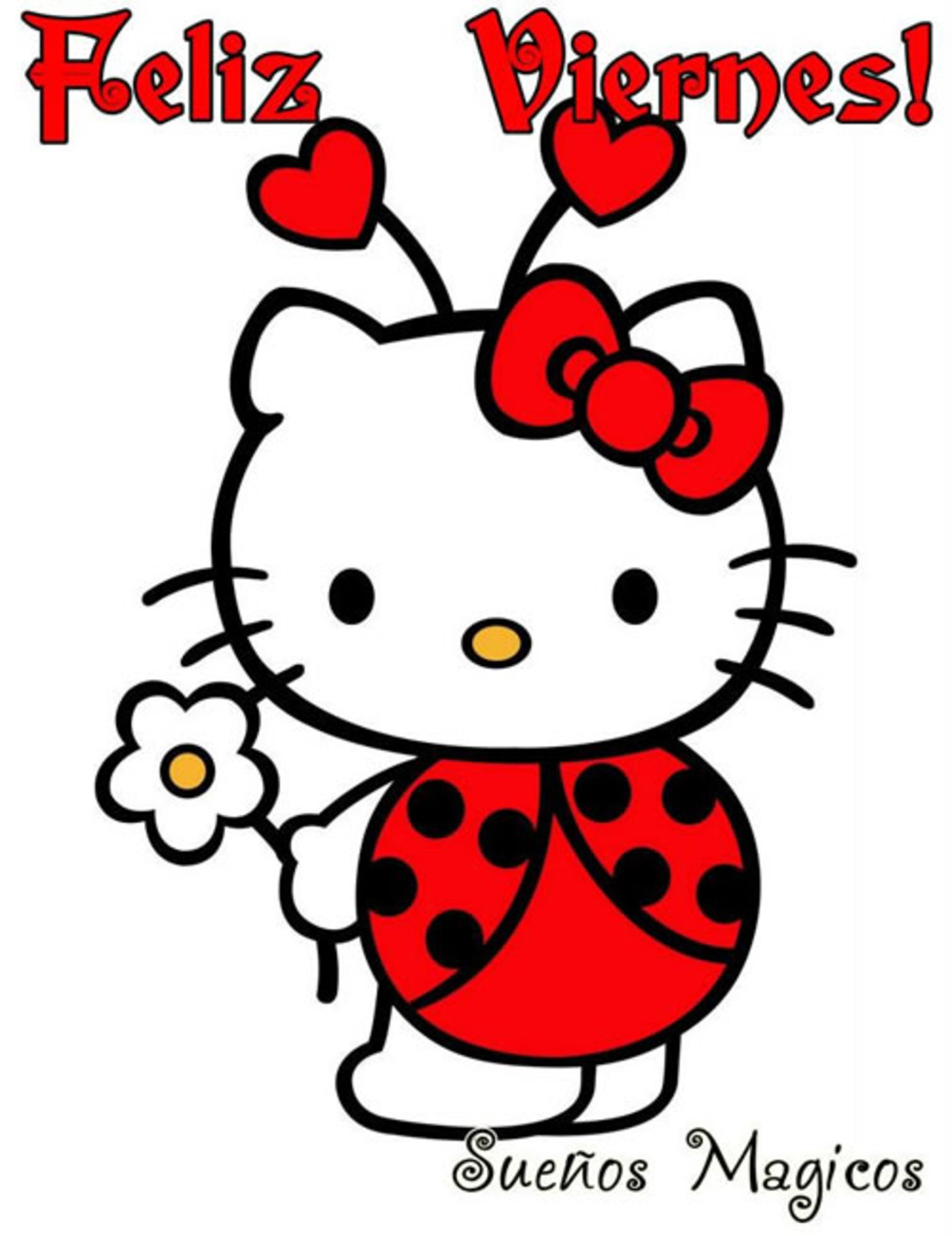 Hello Kitty Feliz Viernes 