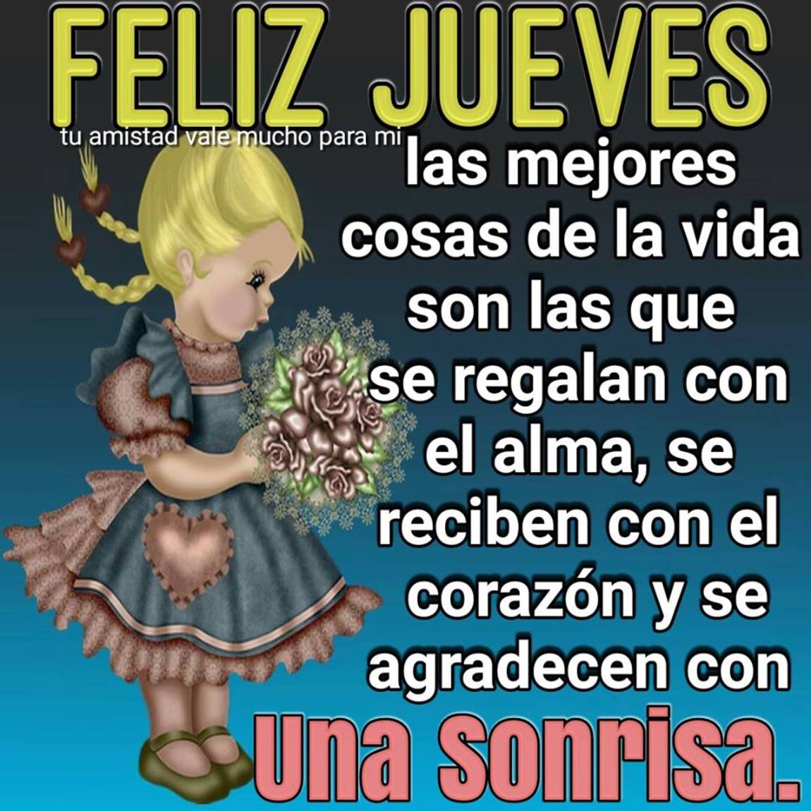 Imágenes con frases de Feliz Jueves 107