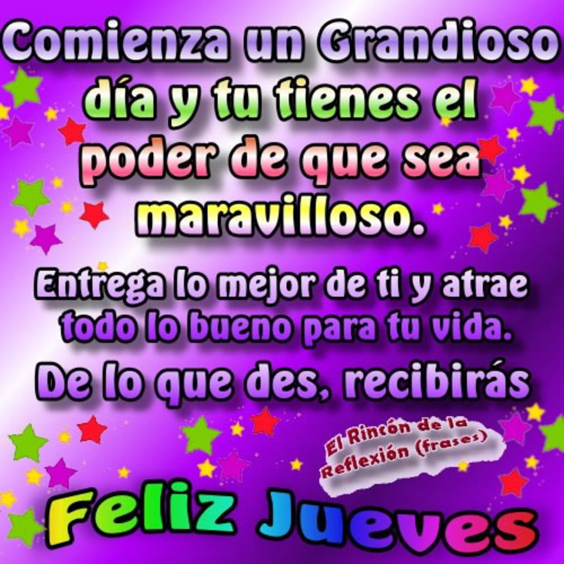 Imágenes con frases de Feliz Jueves 165