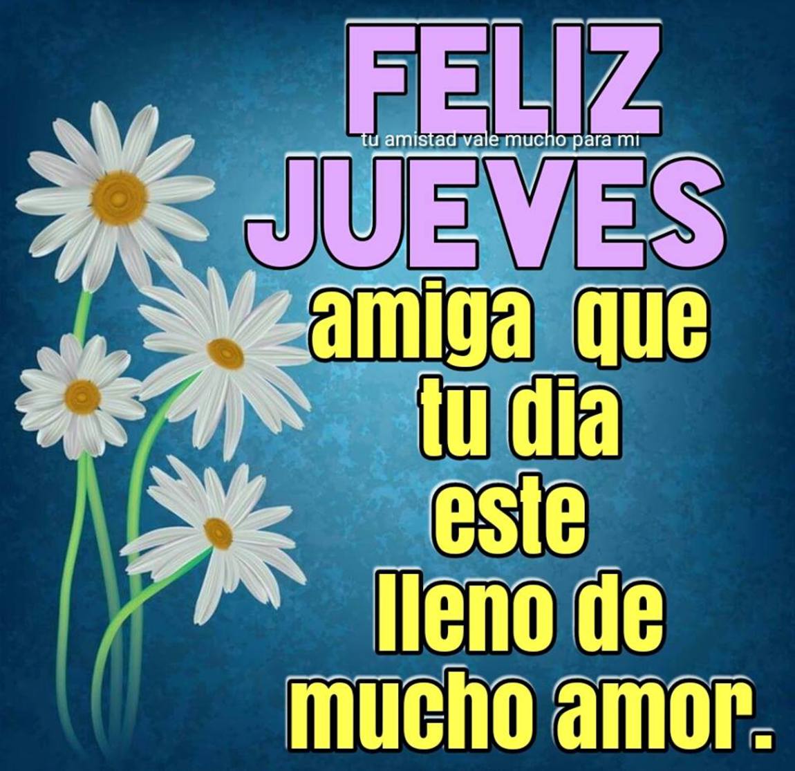 Imágenes con frases de Feliz Jueves 19