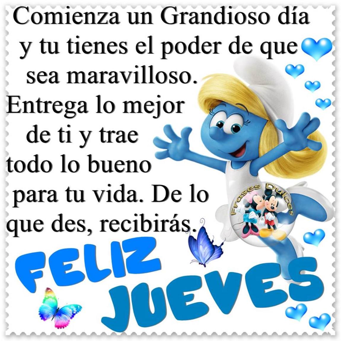 Imágenes con frases de Feliz Jueves 74