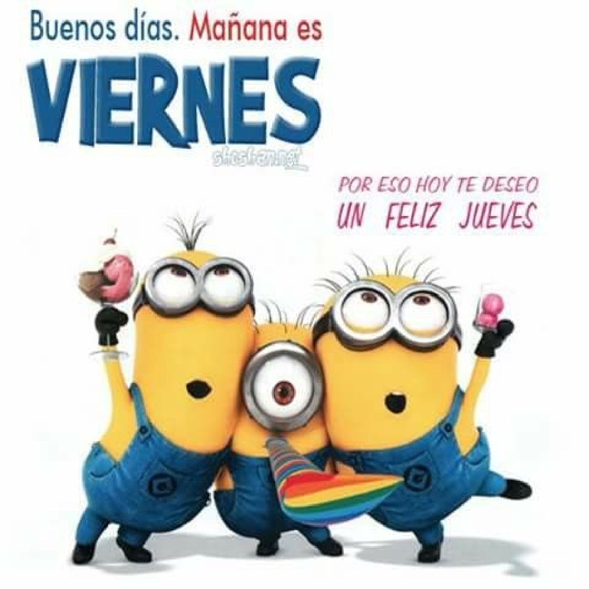 Minions Feliz Jueves 