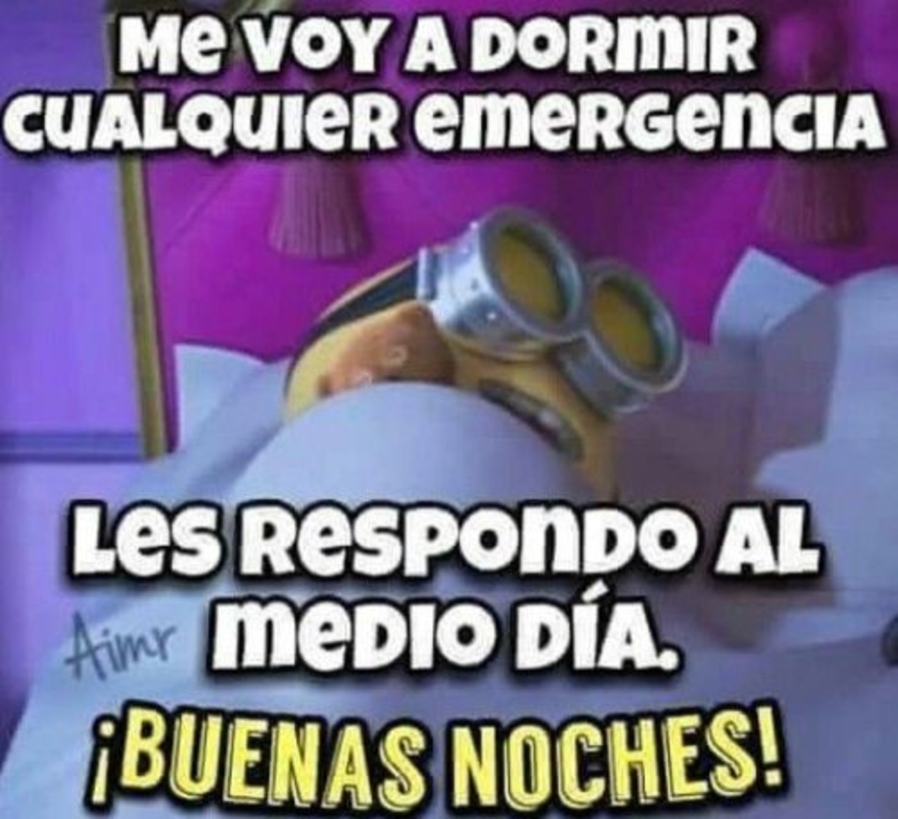 Buenas Noches Minions Buenas Noches Minions