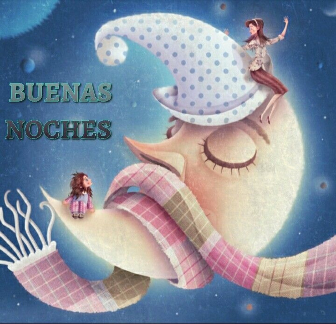 Buenas Noches tarjetas 808