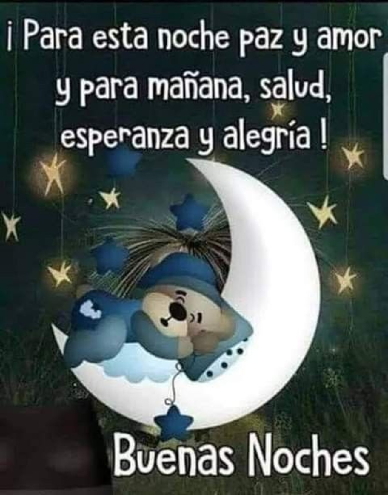 Buenas Noches tarjetas 813