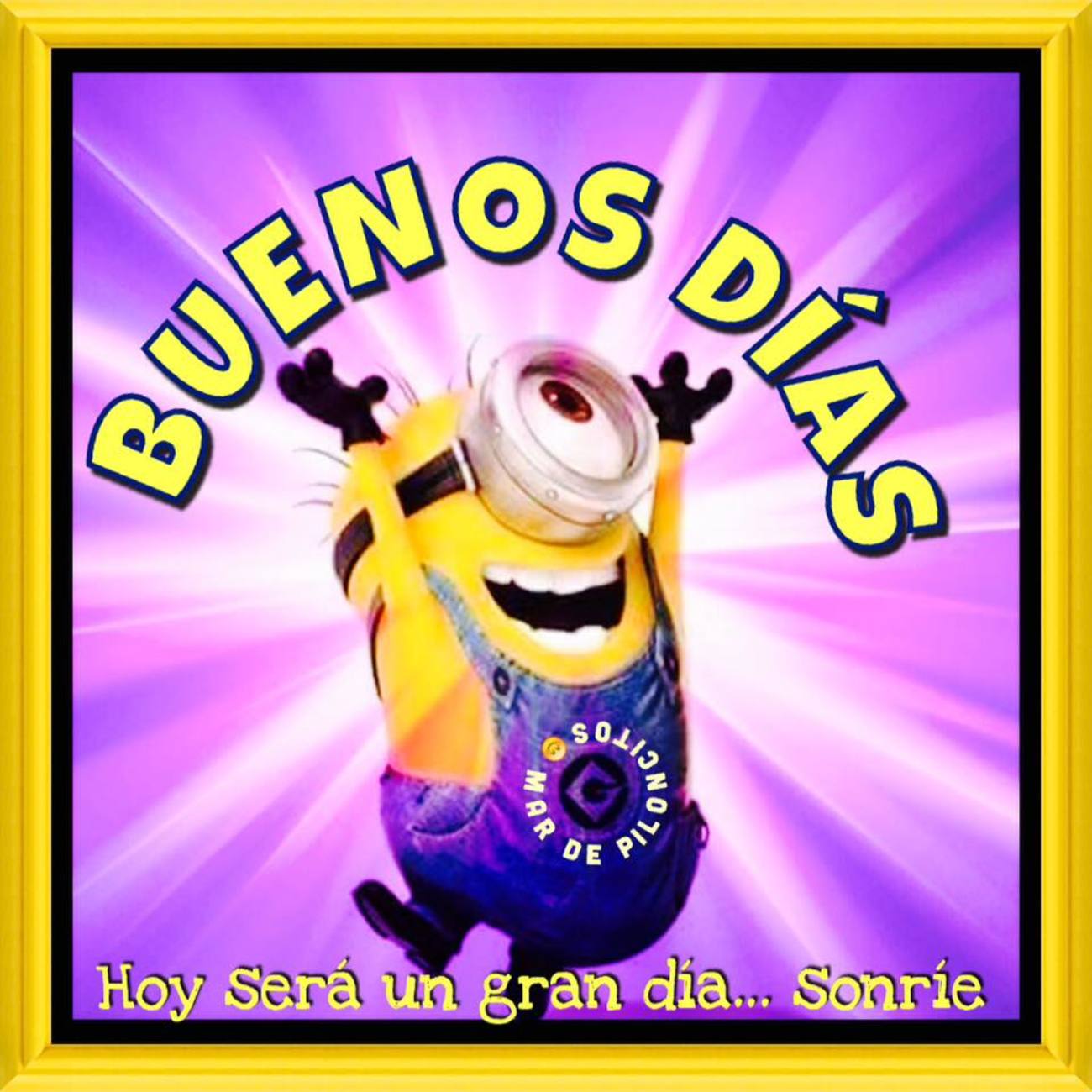 Buenos Dias Minions 658