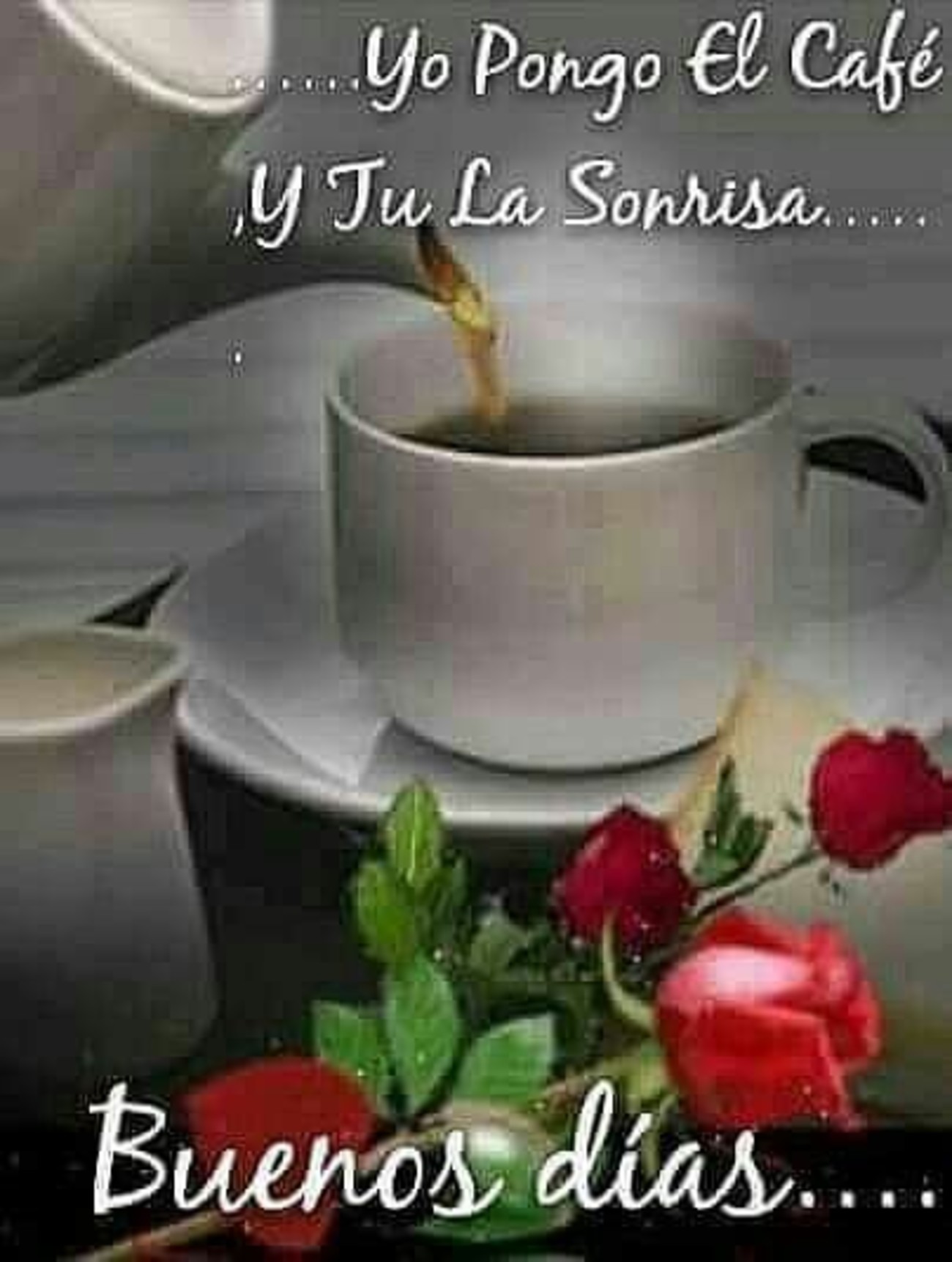 Buenos Dias con cafe bonitas imágenes 686