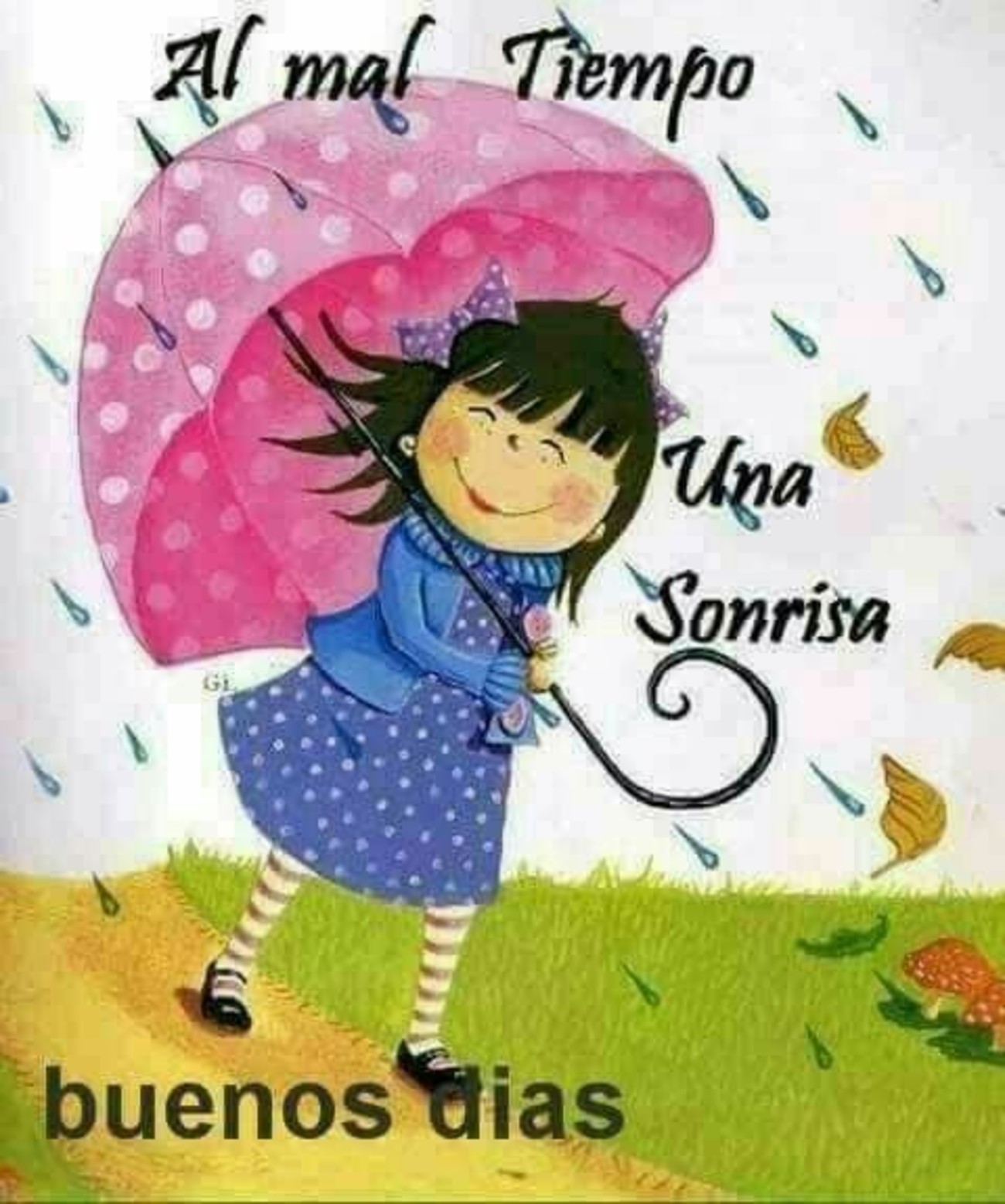 Buenos Dias con lluvia 673