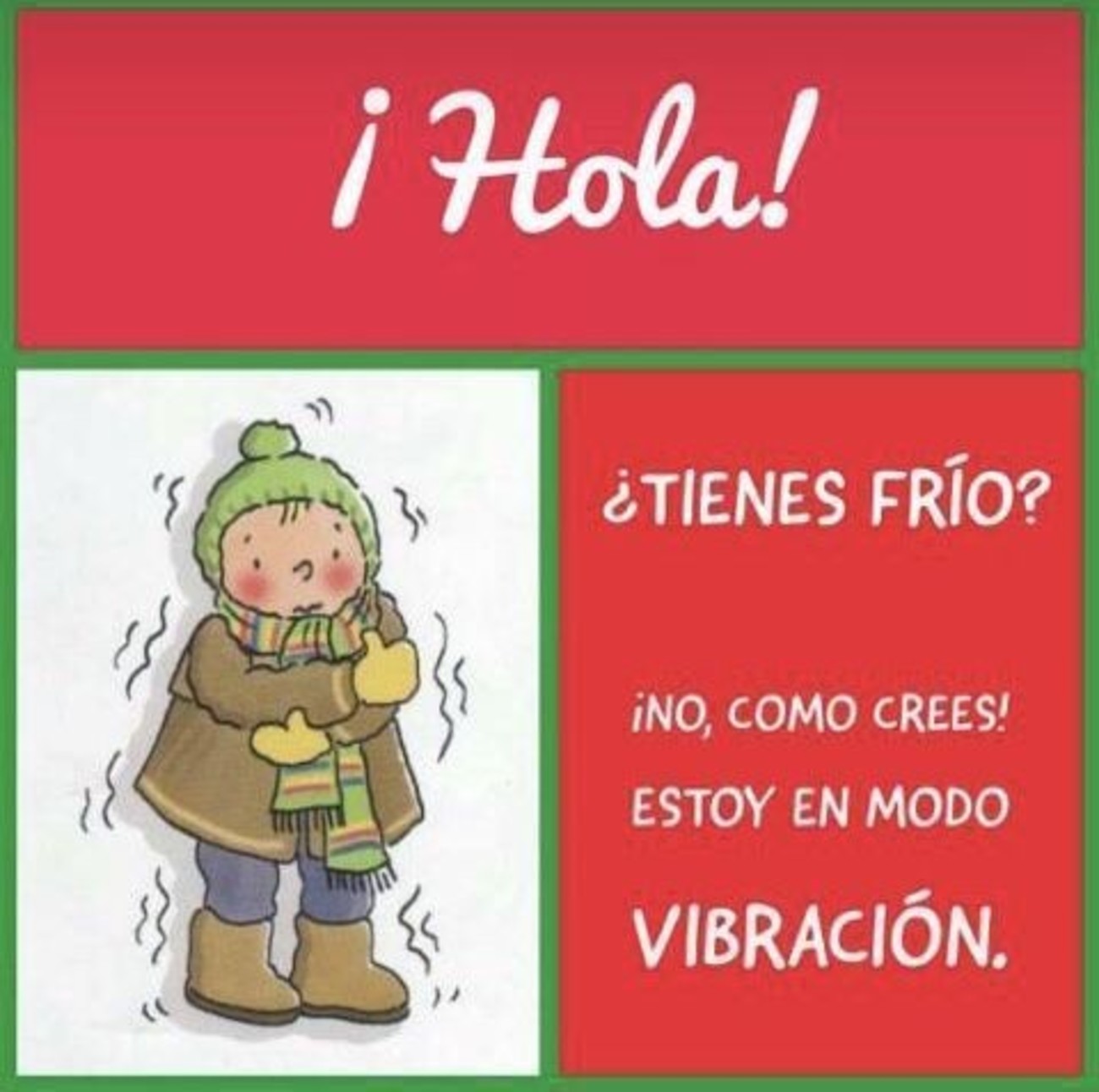 Buenos Dias hace frio imagenes para WhatsApp 720