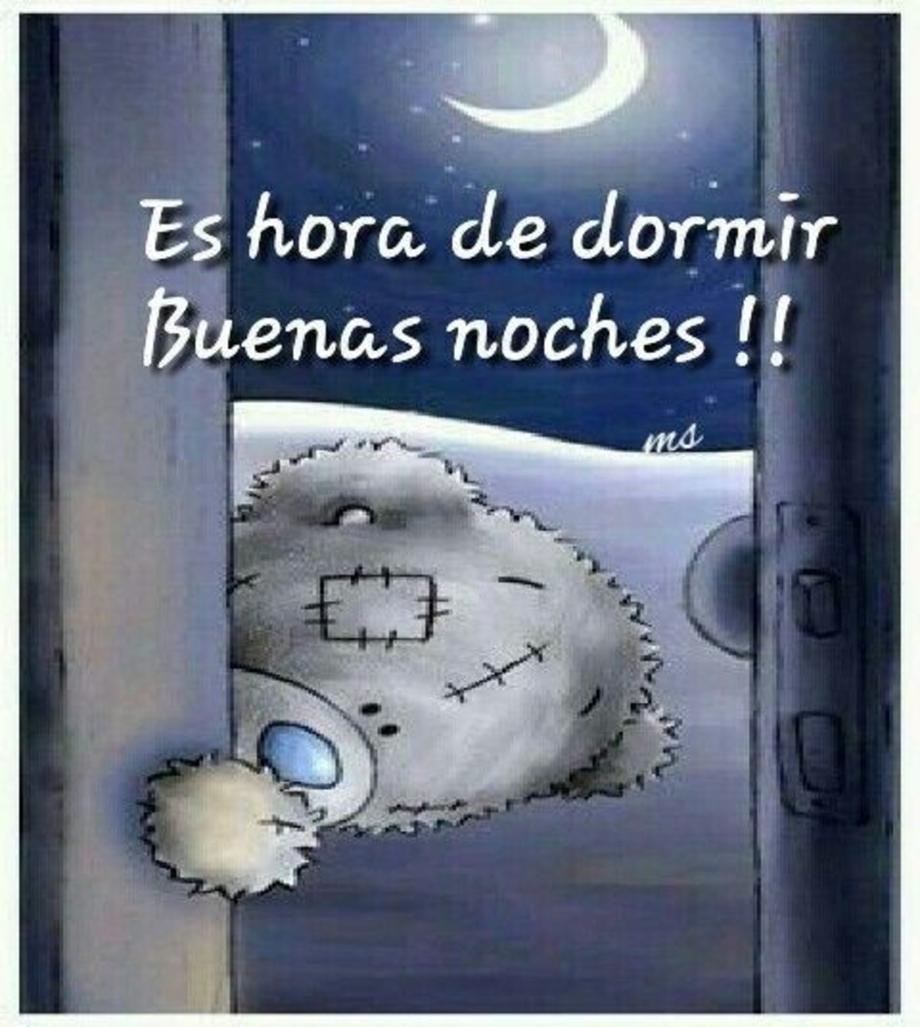 Es hora de dormir Buenas Noches 697