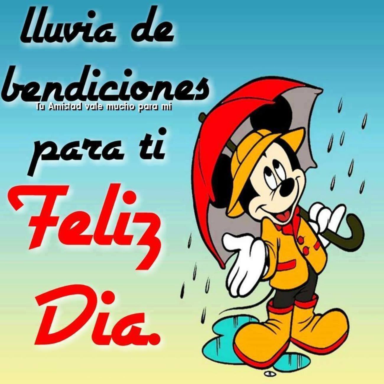 Feliz Dia con lluvia 982