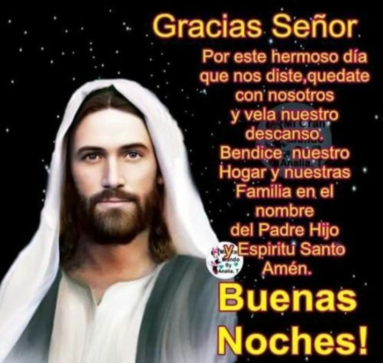 Gracias Señor Buenas Noches 776