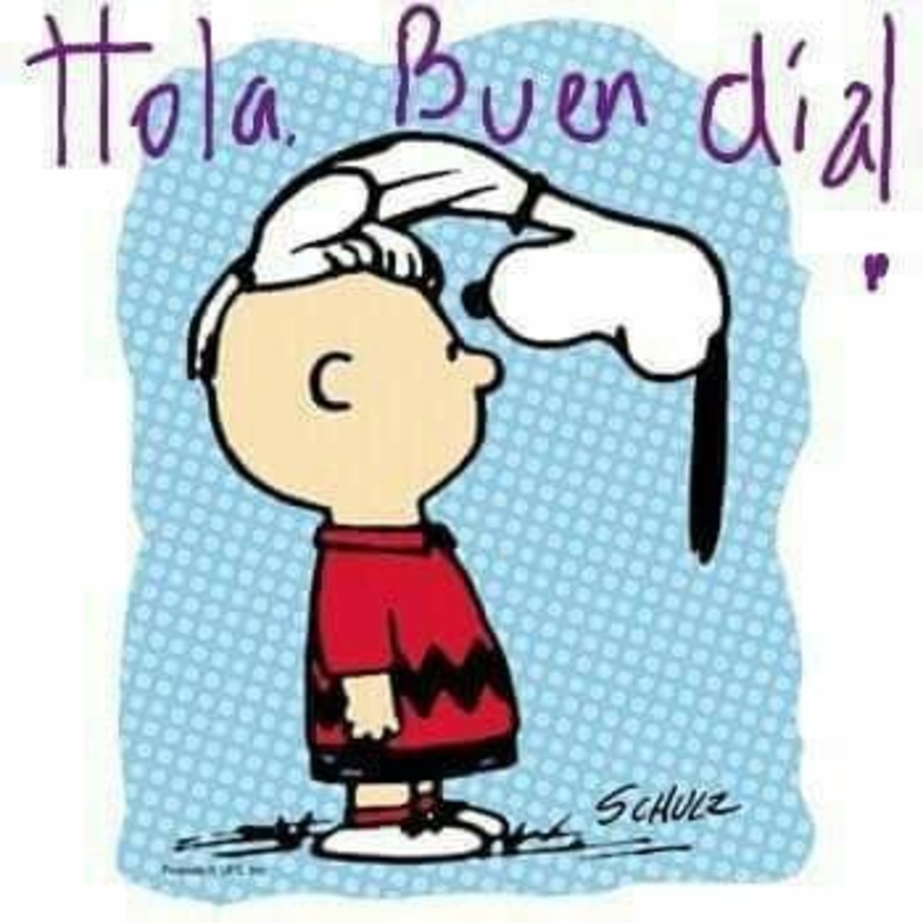 Hola Buen Dia Snoopy 653