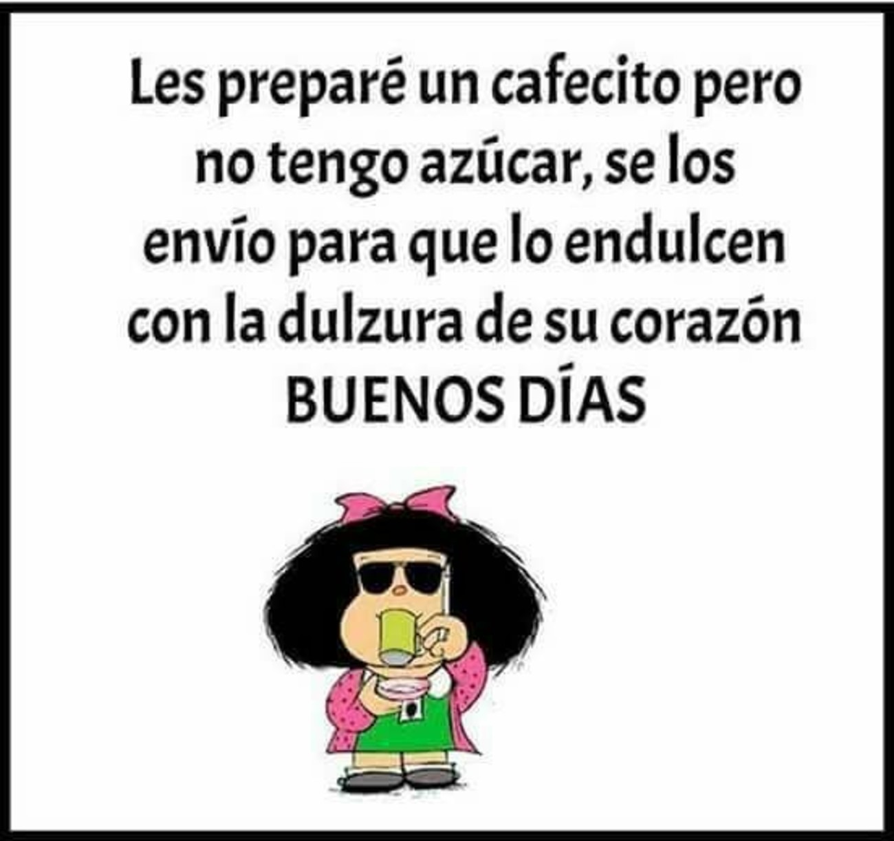 Mafalda Buenos Dias 773