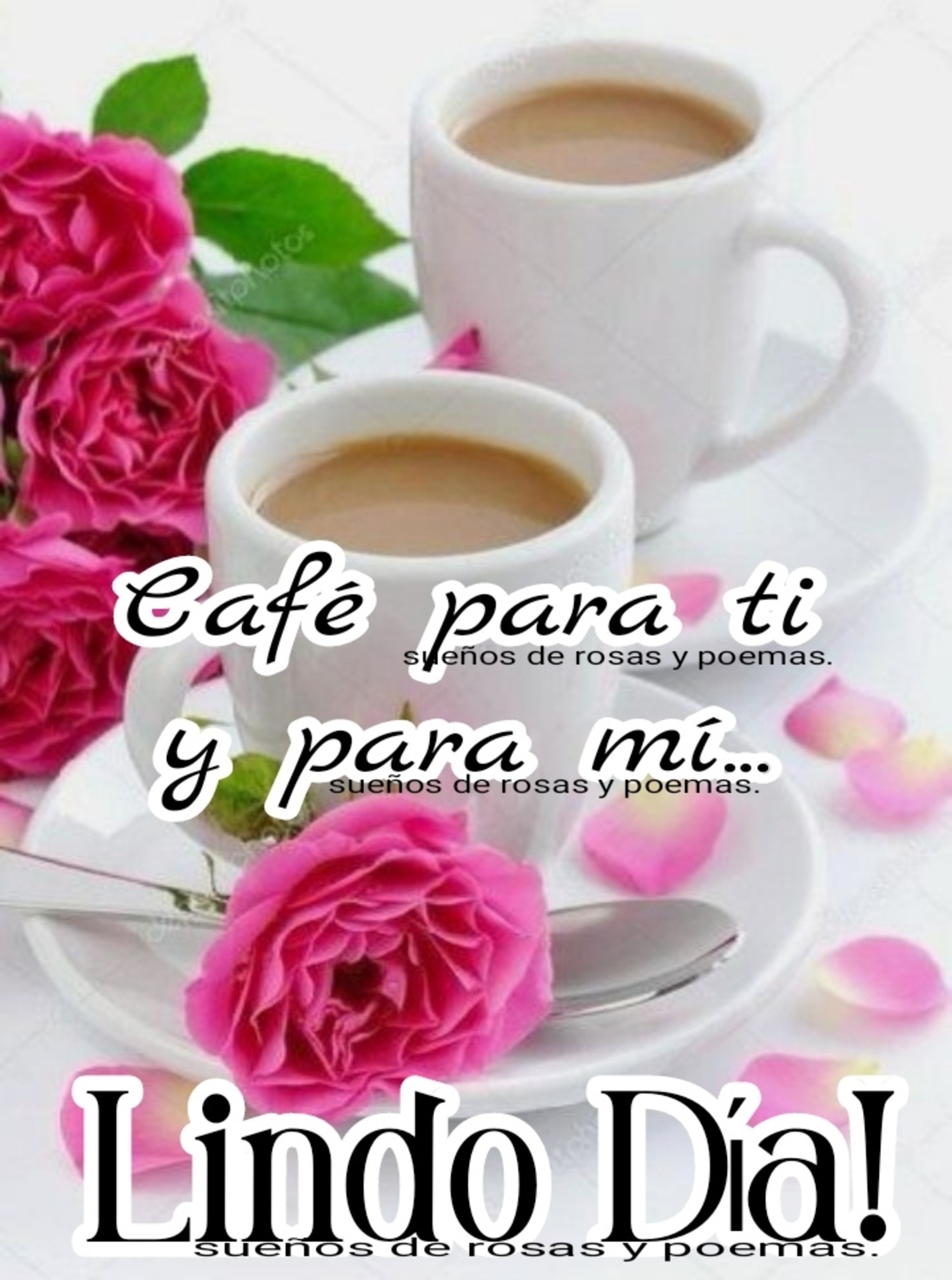 Café para ti y para mí Lindo Día