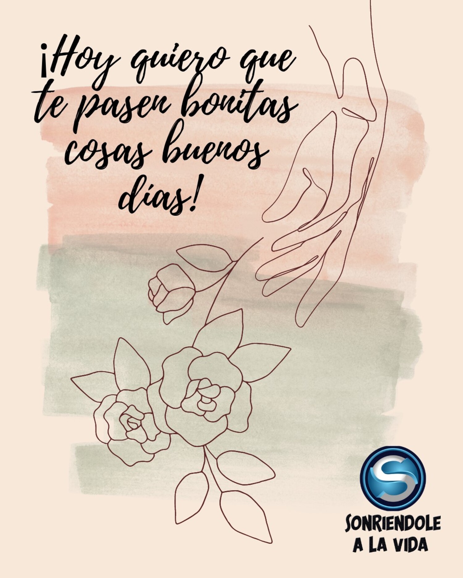 Hoy quiero que te pasen bonitas cosas buenos días Hoy quiero que te pasen bonitas cosas buenos días
