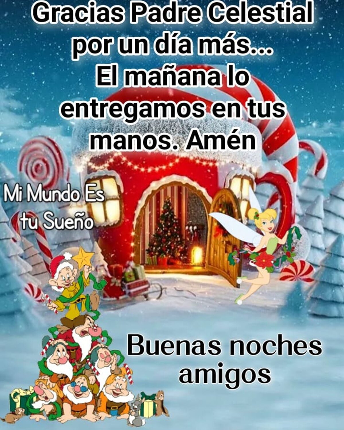 Buenas Noches Amigos Navidad