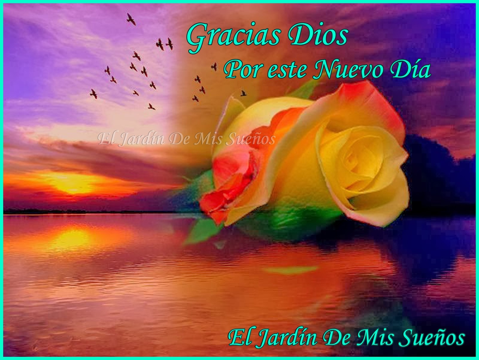 Por este nuevo día Gracias Dios